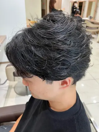 パーマ メンズ 【メンズパーマ✨️ 髪質改善矯正】岩城のヘアスタイル