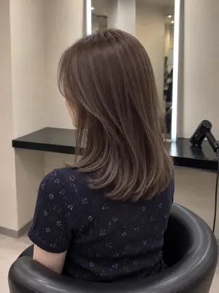 ミディアム カラー 🌈ウルトワ水素 髪質改善naru🌈のヘアスタイル
