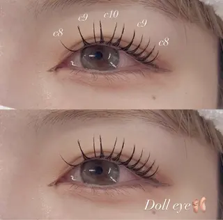 マツエク・マツパ ྀིeyelist mao ྀིのマツエク・マツパデザイン