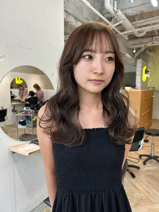ロング カラー LUVISM新潟🎀 透明感カラー/ミユのヘアスタイル