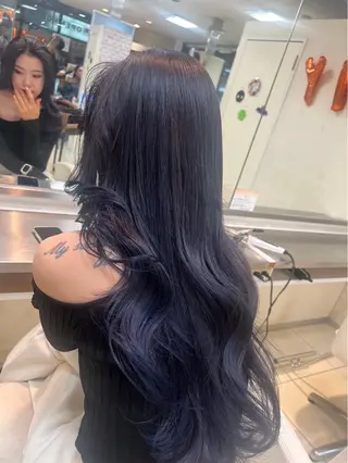 カラー 🤍ちなみ 🤍のヘアスタイル