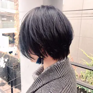 ショート カラー 大人女性ショート専門 tomodaのヘアスタイル