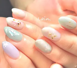 ネイル Lain. 持込デザインやり放題のネイルデザイン