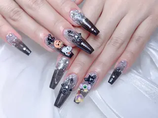 ネイル M🌷nail 長さだし専門店のネイルデザイン