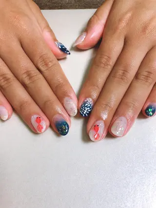 ネイル kiki nail &brow二子玉川のネイルデザイン