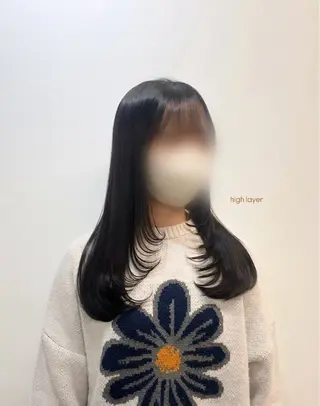 🎀韓国レイヤー/ 🫧透明感カラーのヘアスタイル