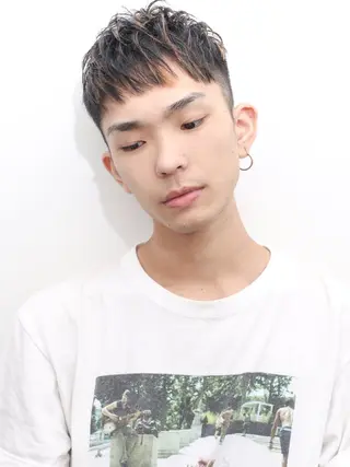 メンズ THE USUAL ユージュアルのヘアスタイル