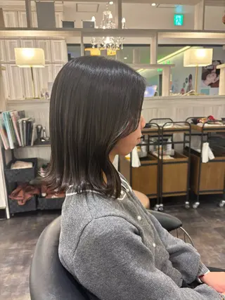 ミディアム カットモデル 募集中✨武田夏帆のヘアスタイル