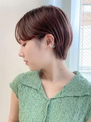 ショート カラー BASSA 下井草店のヘアスタイル