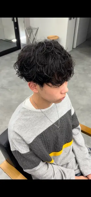 パーマ メンズ 【メンズ特化型 美容師】白元優真のヘアスタイル