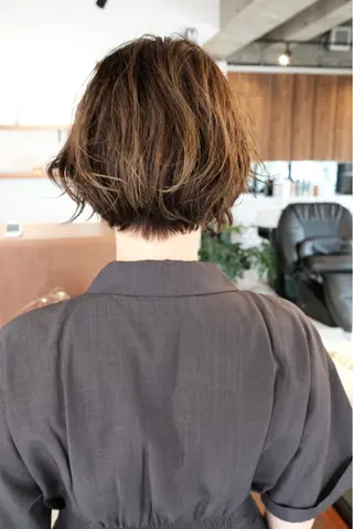 ショート kaito /都立大学herのヘアスタイル