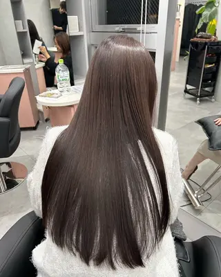 ロング パーマ 小林蒼太 梅田モデル募集のヘアスタイル