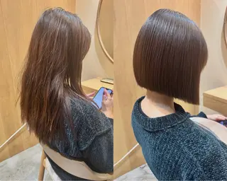 ショート カラー 小野寺 侑也のヘアスタイル