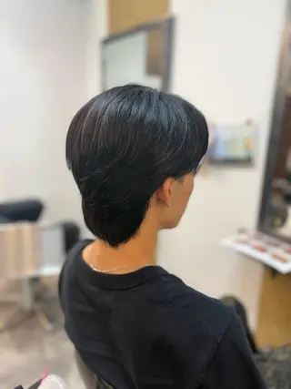 ショート パーマ メンズ メンズカットモデル 募集🚹✨荒井雛子のヘアスタイル