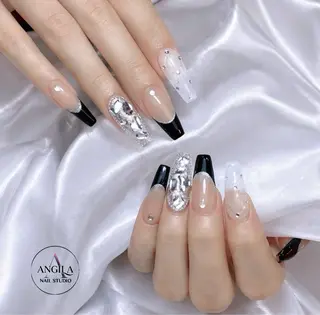ネイル ANGILA ネイル¨̮S*Y*Kのネイルデザイン