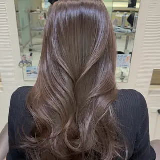 セミロング カラー 似合わせカラー/艶髪 /垢抜け／銀座/カナのヘアスタイル