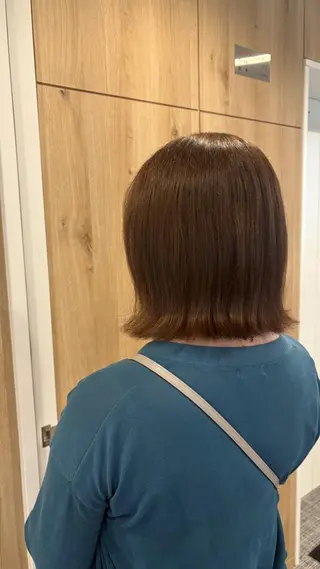 カラー 美髪矯正💙ྀི/ 水光髪🫧/ミナルのヘアスタイル