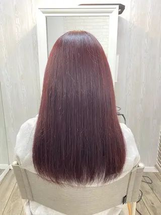 ロング カラー THETAふじみ野 野宮のヘアスタイル