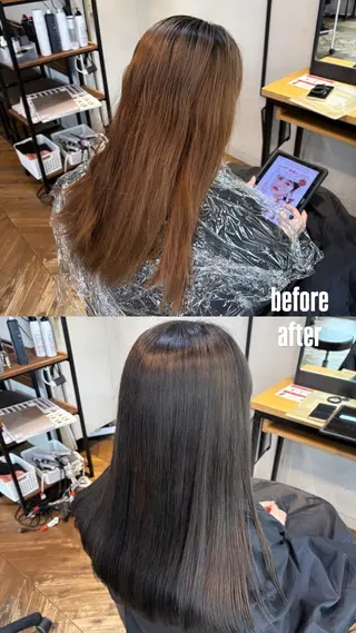 ロング カラー 🪷est hair Lunaのヘアスタイル