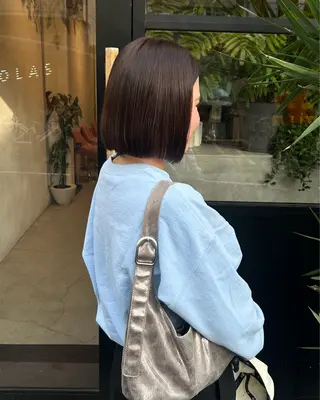 ミディアム カラー azumi🪷 似合わせカラーのヘアスタイル