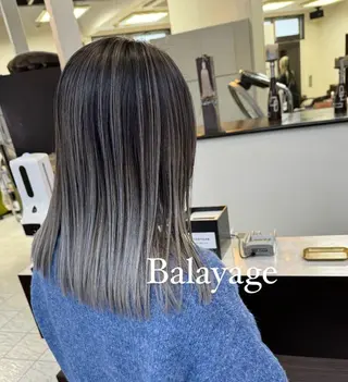 ミディアム カラー コレットヘアー 田中アヤノのヘアスタイル