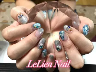 ネイル モチの良さ◉ フィルインネイル♡のネイルデザイン