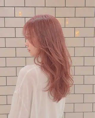 ロング カラー 🍒暖色カラー/ レイヤーりゅーき🍒のヘアスタイル