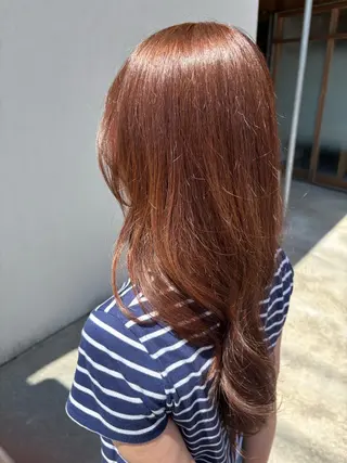 ロング カラー 鮫島海斗☆レイヤー☆ ケアブリーチのヘアスタイル