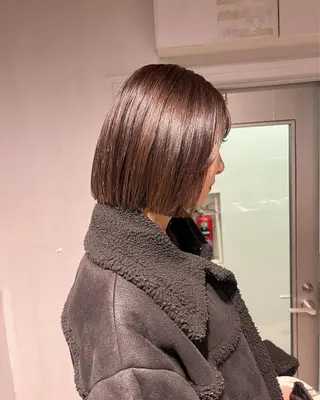 ショート カラー NANAMI🩵 大人可愛い韓国ヘアのヘアスタイル