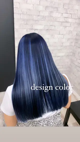 ロング カラー パーマ ヘアアレンジ メンズ キッズ ネイル マツエク・マツパ アイブロウ 🐺ウルフ×ハイトー ン🖤Yukinoのヘアスタイル