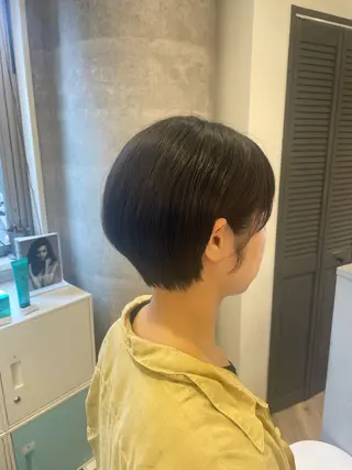 ショート ♡似合わせ ♡ハイトーン♡のヘアスタイル