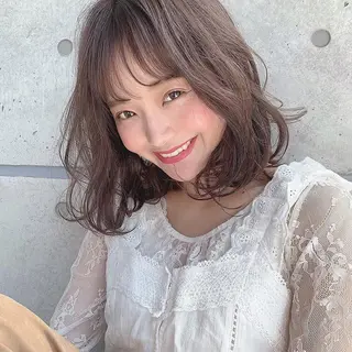 ロング カラー 💕上野美容師☁ ブリーチ💖サワのヘアスタイル