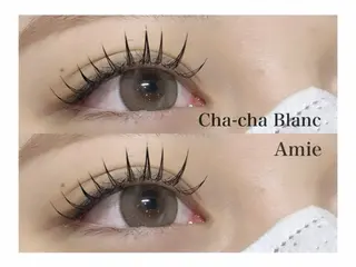 マツエク・マツパ chacha bla nc Amie 沖田のマツエク・マツパデザイン