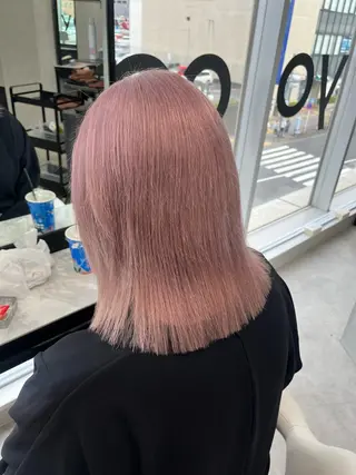 カラー 🌸ムラ修正/ ブリーチゆずな 🌸のヘアスタイル