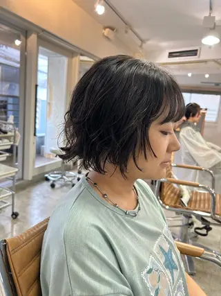 ショート 🤎指名No.1原宿 表参道coii日向花のヘアスタイル