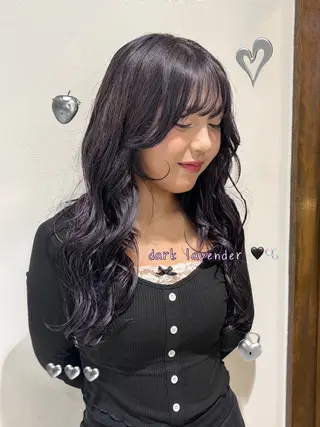 カラー ボブ&寒色🎐ᩚ 短髪 COCOROのヘアスタイル