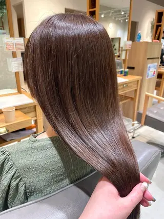 大人可愛い🎀ིྀ 🪞柔らかベージュのヘアスタイル