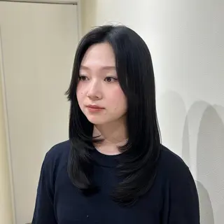 セミロング レイヤーカット/ 髪質改善/toa🕊のヘアスタイル