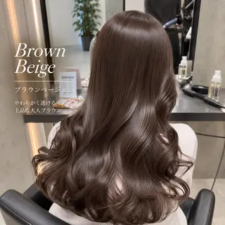 ロング カラー 縮毛矯正カラー大宮 💖レイヤー/虎白のヘアスタイル