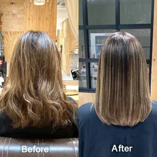 ロング 髪質改善 矯正マスターKENのヘアスタイル