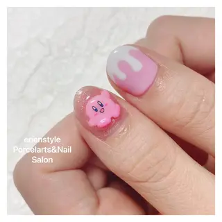 ミディアム ネイル 🐾enen style 🐾のネイルデザイン