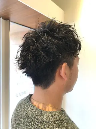 メンズ ナチュラルスタイル/ 透明感カラー/比嘉のヘアスタイル