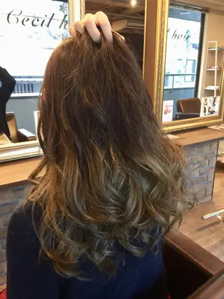 セミロング カラー 美髪・艶髪特化美容師 RYOJIのヘアスタイル