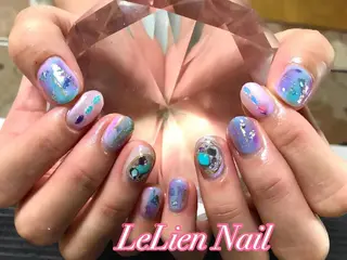 ネイル モチの良さ◉ フィルインネイル♡のネイルデザイン