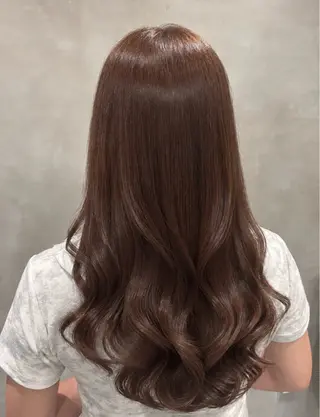 ロング カラー 上品♡ブラウン💎 アレンジ🩰Rimiのヘアスタイル