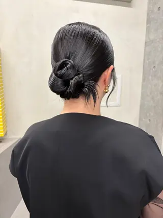 セミロング ヘアアレンジ yuuna/ ハッシュカット🎀のヘアスタイル
