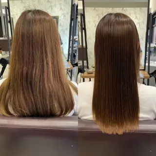 ロング 髪質改善縮毛矯正 ◽️河野泰貴のヘアスタイル