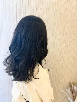セミロング カラー Aya/四条烏丸/ 酸性ストレートのヘアスタイル