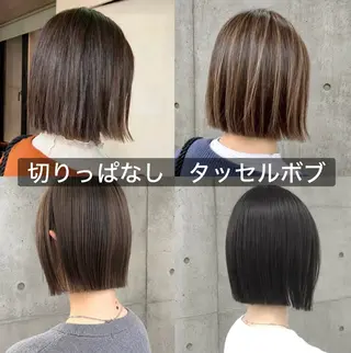 ミディアム ボブ・ミニボブ｜渋谷 宍戸｜カットモデルのヘアスタイル
