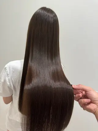 ロング 美髪矯正💙ྀི/ 水光髪🫧/ミナルのヘアスタイル